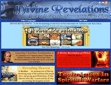 Tablet Screenshot of divinerevelations.info